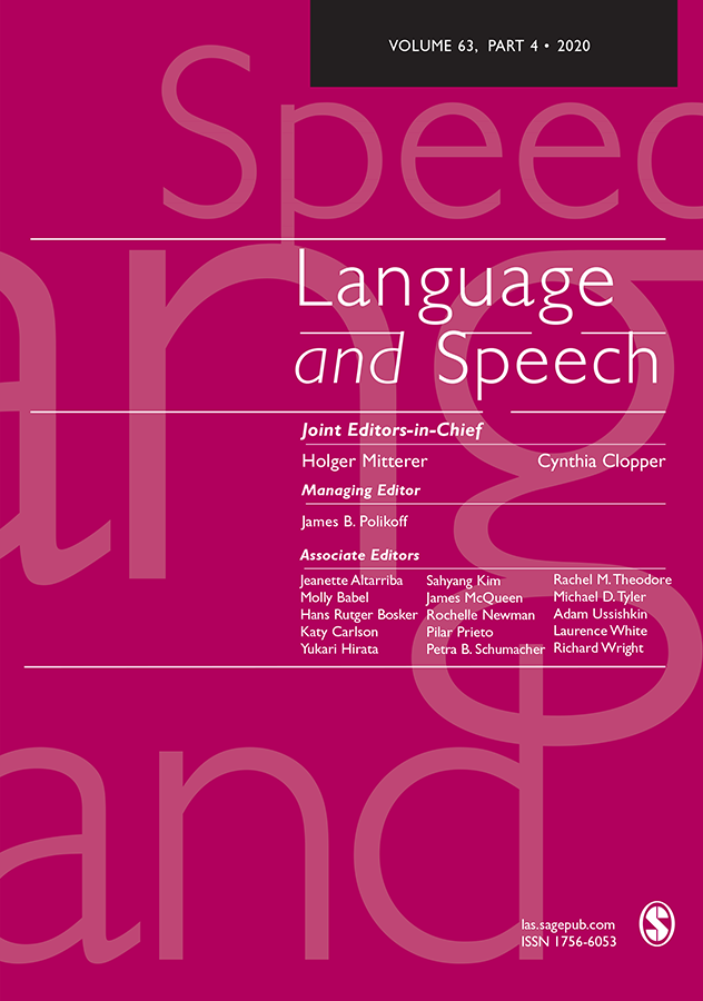 Language and Speech, Acoustic Correlates of Focus Marking in Czech and Polish